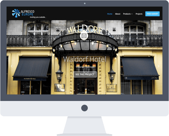 Website Design London Alfresco Solutions